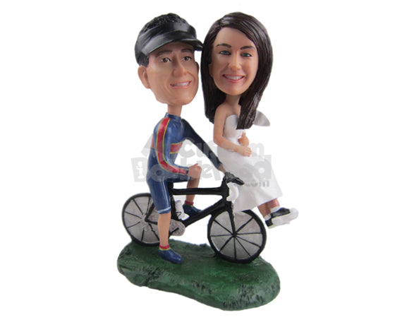 Passionate Bicycle Rider Bobblehead - Cycling Enthusiast