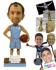 Custom Bobblehead Nba Basketball Player Ready For The Game - Sports & Hobbies Basketball Personalized Bobblehead & Cake Topper