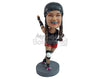 Custom Bobblehead Roller blader ready to make her best move - Sports & Hobbies Skiing & Skating Personalized Bobblehead & Action Figure