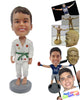 Custom Bobblehead Kid Judo In Martial Arts Attire Ready For His First Butt Kicking Lesson - Sports & Hobbies Boxing & Martial Arts Personalized Bobblehead & Cake Topper