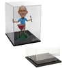 Custom Bobblehead Father And Daughter Posing For A Picture - Parents & Kids Dad & Kids Personalized Bobblehead & Cake Topper