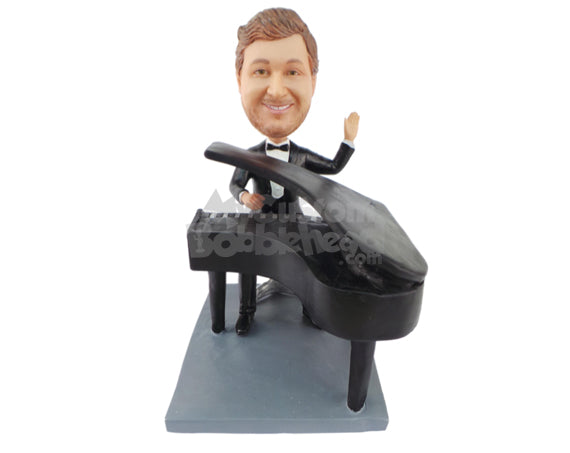 Man Playing Saxophone Musicians Custom Bobbleheads