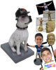 Custom Bobblehead Adorable Pet Dog Ready To Be Trained - Pets & Animals Dogs Personalized Bobblehead & Cake Topper