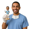 Custom Bobblehead Oral Hygienist Doctor Ready To Pull Teeth - Careers & Professionals Dentists Personalized Bobblehead & Cake Topper