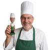 Custom Bobblehead Male Chef In His Cooking Outfit And Boots - Careers & Professionals Chefs Personalized Bobblehead & Cake Topper