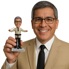 Custom Bobblehead Orchestra Conductor Directing The Musicians - Careers & Professionals Musicians Personalized Bobblehead & Cake Topper