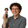 Custom Bobblehead Super Cool Dude In Shirt And Slacks - Leisure & Casual Casual Males Personalized Bobblehead & Cake Topper