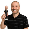 Custom Bobblehead Bearded Dude In Polo With Hands In His Pocket - Leisure & Casual Casual Males Personalized Bobblehead & Cake Topper