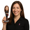 Custom Bobblehead Lady Wearing A Top And Fashionable Pant Ready To Rock And Roll - Leisure & Casual Casual Females Personalized Bobblehead & Cake Topper