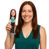 Custom Bobblehead Beautiful In A T-Shirt And Jeans With Sneakers - Leisure & Casual Casual Females Personalized Bobblehead & Cake Topper