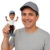 Custom Bobblehead Winner male with arms up happy wth tshirt and jeans - Leisure & Casual Casual Males Personalized Bobblehead & Action Figure