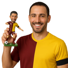 Custom Bobblehead Soccer Player Doing His Thing - Sports & Hobbies Soccer Personalized Bobblehead & Cake Topper