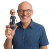 Custom Bobblehead Bowling Player Throwing The Ball For A Perfect Game - Sports & Hobbies Bowling Personalized Bobblehead & Cake Topper