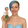 Custom Bobblehead Gorgeous Chick Wearing Mermaid Costume - Super Heroes & Movies Movie Characters Personalized Bobblehead & Cake Topper