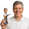 Custom Bobblehead Fashionable Guitar Player Creating New Tunes - Musicians & Arts Strings Instruments Personalized Bobblehead & Cake Topper