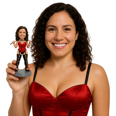 Custom Bobblehead Sexy Girl Bondage Playmate - Sexy & Funny Sexy & Naughty Personalized Bobblehead & Cake Topper
