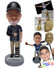 Custom Bobblehead Stuntman wanna be wearing a leg cast and a crutch - Leisure & Casual Casual Males Personalized Bobblehead & Action Figure