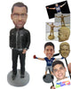 Custom Bobblehead Smart Male With Awesome Attire - Leisure & Casual Casual Males Personalized Bobblehead & Cake Topper