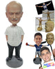 Custom Bobblehead Elegant Gentleman It Daily Ware With Hands In His Pocket - Leisure & Casual Casual Males Personalized Bobblehead & Cake Topper