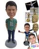 Custom Bobblehead Smiling Dude In Daily Outfit With Hands In His Pocket - Leisure & Casual Casual Males Personalized Bobblehead & Cake Topper