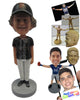 Custom Bobblehead Dude Wearing A T-Shirt And Fashionable Pants With Formal Shoes On - Leisure & Casual Casual Males Personalized Bobblehead & Cake Topper