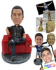 Custom Bobblehead Tall Male Wearing A Shirt And Jeans With Sneakers - Leisure & Casual Casual Males Personalized Bobblehead & Cake Topper