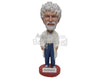 Custom Bobblehead Doctor Ready For Action In Jeans And Cool Sneakers - Leisure & Casual Casual Males Personalized Bobblehead & Cake Topper
