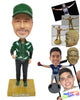 Custom Bobblehead Cool Guy Wearing A Cap With Sweater And Pants - Leisure & Casual Casual Males Personalized Bobblehead & Cake Topper