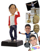 Custom Bobblehead Dude In Stylish Pair Of Jeans With A Swag - Leisure & Casual Casual Males Personalized Bobblehead & Cake Topper