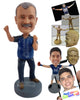 Custom Bobblehead Happy male doing the Carlton dance move wearing nice clothe - Leisure & Casual Casual Males Personalized Bobblehead & Action Figure