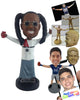 Custom Bobblehead Fashionable good looking man qith traditional clothing ready to roll - Leisure & Casual Casual Males Personalized Bobblehead & Action Figure