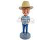 Custom Bobblehead Very good looking Mister with elegant short sleeve shirt - Leisure & Casual Casual Males Personalized Bobblehead & Action Figure