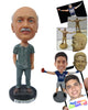Custom Bobblehead Graceful Man In Half Sleeve Casuals - Leisure & Casual Casual Males Personalized Bobblehead & Cake Topper