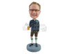 Custom Bobblehead Nice looking guy with traditional elegant Europian costume with a good beer at hand - Leisure & Casual Casual Males Personalized Bobblehead & Action Figure