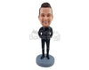 Custom Bobblehead Fashionable dude wearing nice jacket and ripped jeans - Leisure & Casual Casual Males Personalized Bobblehead & Action Figure
