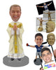 Custom Bobblehead Religious Priest Ready For The Ceremony - Wedding & Couples Priests & Officiants Personalized Bobblehead & Cake Topper
