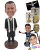 Custom Bobblehead Catholic Priest In His Religious Outfit - Careers & Professionals Religious Personalized Bobblehead & Cake Topper