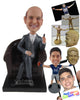 Custom Bobblehead Businessman Sitting On A Sofa Wearing Formal Attire - Careers & Professionals Corporate & Executives Personalized Bobblehead & Cake Topper