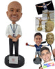 Custom Bobblehead Air Host About To Serve You - Careers & Professionals Arms Forces Personalized Bobblehead & Cake Topper