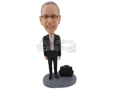 Custom Bobblehead Doctor Ready To Come To Your Home - Careers & Professionals Medical Doctors Personalized Bobblehead & Cake Topper