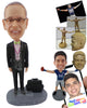 Custom Bobblehead Doctor Ready To Come To Your Home - Careers & Professionals Medical Doctors Personalized Bobblehead & Cake Topper