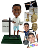 Custom Bobblehead Guy Who Sells Property - Careers & Professionals Real Estate Agents Personalized Bobblehead & Cake Topper