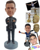 Custom Bobblehead Seriously and entimidating looking officer with crossed arms - Careers & Professionals Arms Forces Personalized Bobblehead & Action Figure