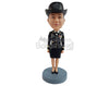 Custom Bobblehead Female Arms forces wearing a nice outfit - Careers & Professionals Arms Forces Personalized Bobblehead & Action Figure