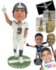 Custom Bobblehead Strong Football Player Celebrating A Touchdown - Sports & Hobbies Football Personalized Bobblehead & Cake Topper