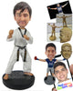 Custom Bobblehead Karate Master Teaching Some Karate Moves - Sports & Hobbies Boxing & Martial Arts Personalized Bobblehead & Cake Topper
