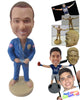 Custom Bobblehead Martial Arts Instructor Ready To Show Some Martial Art Moves - Sports & Hobbies Boxing & Martial Arts Personalized Bobblehead & Cake Topper