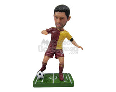 Custom Bobblehead Soccer Player Doing His Thing - Sports & Hobbies Soccer Personalized Bobblehead & Cake Topper
