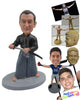 Custom Bobblehead Japanese Samurai Ready To Tear You In Pieces With His Long Sharp Sword - Sports & Hobbies Boxing & Martial Arts Personalized Bobblehead & Cake Topper