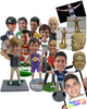 Custom Bobblehead Sports, Hobbies And Miscellaneous Indoor And Outdoor Activities - Sports & Hobbies Surfing & Water Sports Personalized Bobblehead & Cake Topper